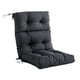 thumbnail image 3 of Cojín Para Respaldo De Asiento De Exterior, Cojín Para Asiento De Exterior, Para Sala De Estar, Balcón, Color Negro, 3 of 5