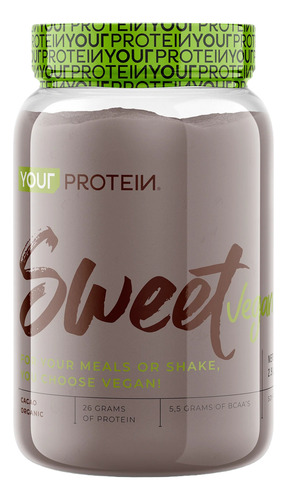 Yptn - Proteina Premium Lets Go Vegan 2,7 Lbs Your Protein / Chef Cacao