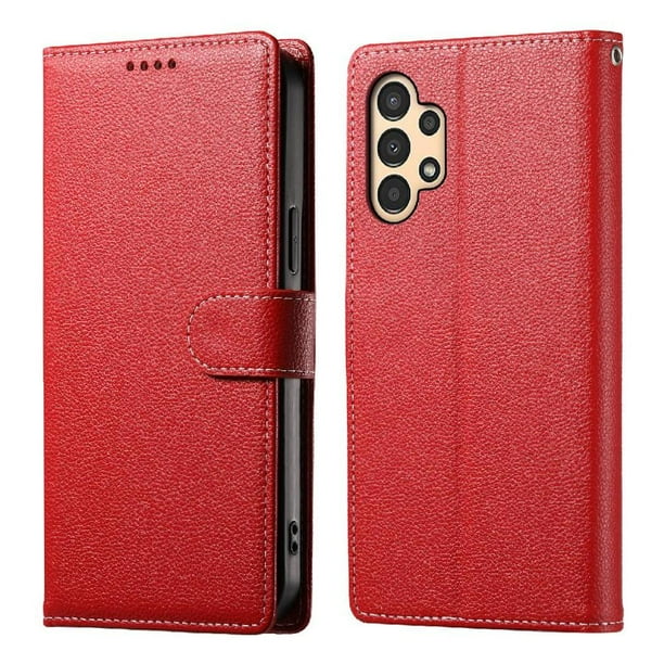 Funda para FOXDOCK Samsung Galaxy A04s– Cuero Premium, 3 ranuras para tarjetas, Protección contra impactos