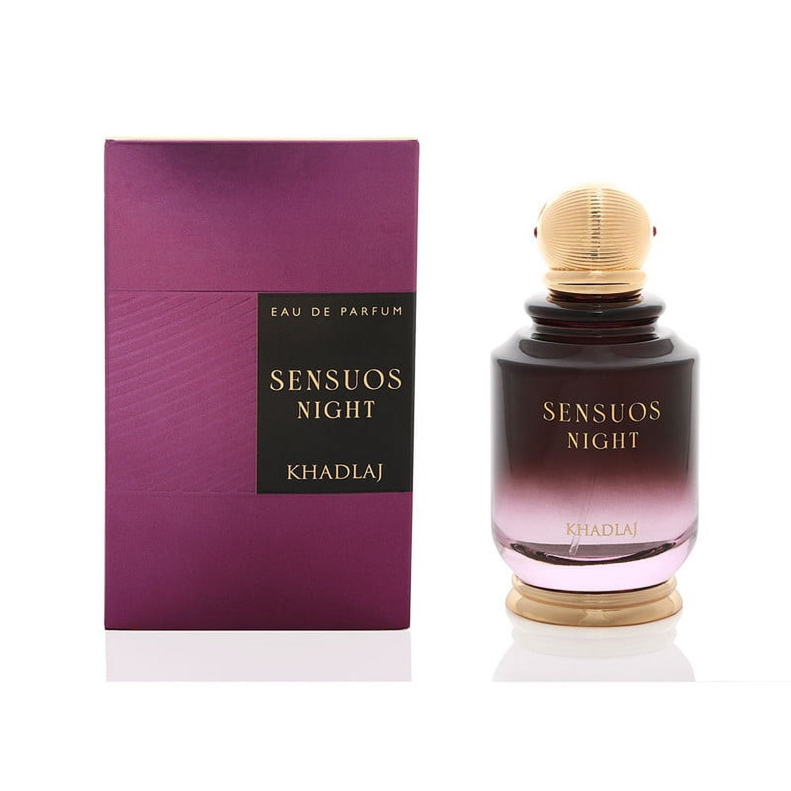 Khadlaj Perfumes - Perfume Khadlaj Sensuos Night Edp 100ml Mujer - Intensidad Floral Y Seductora