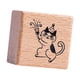 thumbnail image 1 of Cat Stamp lindo animal pequeño sello de goma de madera de 1.2 pulgadas para niños para el planificador de artesanía de bricolaje Tarjeta haciendo esta Fiesta, 1 of 5