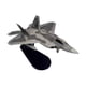 thumbnail image 4 of Modelo de avión de fundición a presión F-22 1/100, avión realista de aleación de metal, modelo de caza para sala de estar, decoración de oficina, conm, 4 of 5