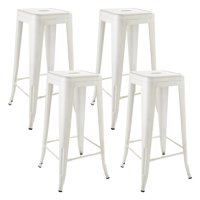 Novahus - Pack 4 Pisos De Bar Metal Tolix