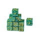 thumbnail image 4 of Juego De Dados De 10x6 Caras, Juguetes De Entretenimiento, Dados De 16mm Para Juego De Mesa, Juego De Cartas, Verde, 4 of 5