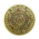 thumbnail image 1 of 1 Unidad De Medallón Conmemorativo De La Suerte De La Pirámide De La Moneda De Bronce Verde Maya Qilong, 1 of 5