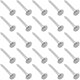 thumbnail image 1 of Clipco Ganchos de Papel Plateados 2,5 cm – Pack de 100, 1 of 5