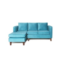 Barra Design - Seccional Mila Izquierdo Felpa Turquesa