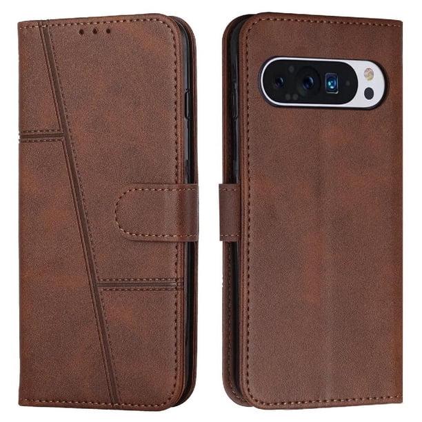 Funda Flip Para Google Pixel 9 Pro Xl – Carcasa Delgada Y Resistente A Impactos Con Soporte Para Uso Diario Y Profesional