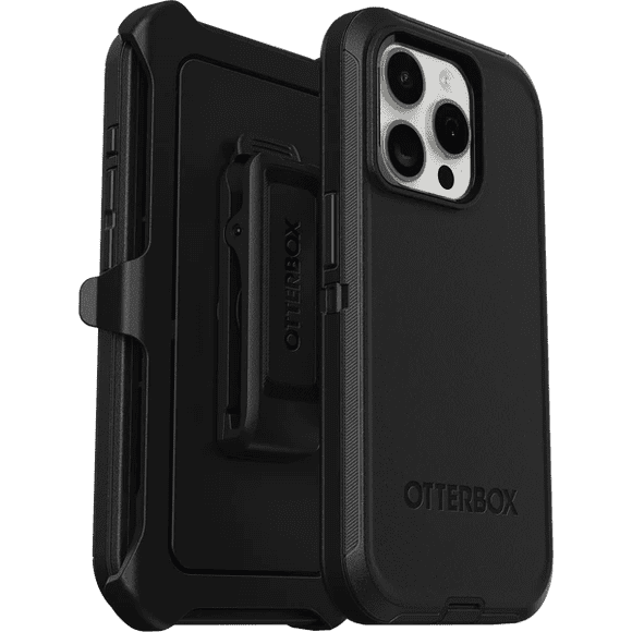 Carcasa Defender Antigolpes Compatible con MagSafe IPhone 15 (Negro) - OtterBox
