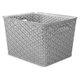 thumbnail image 1 of Cesta Whitmor Grande 36 cm x 29 cm x 22 cm Plateada, 1 of 2