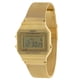thumbnail image 1 of Reloj Para Mujer Super Delgado De Tono Dorado Resina/acero Inoxidable Malla A700wmg-9a, 1 of 2