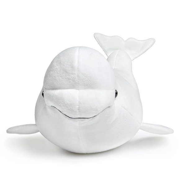 Peluche Ballena Beluga 41 cm Blanco – ZHONGXIN MADE