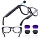 thumbnail image 1 of Gafas inteligentes Weyrinice con cámara 8 MP, video 4K y Bluetooth con IA, 1 of 9