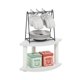 thumbnail image 1 of Organizador de encimera de cocina Furinno Turn-N-Tube de 2 niveles, blanco, 1 of 6