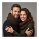 thumbnail image 1 of Bufanda Cuello Estilo Punto Inglés Lana Invierno Abrigado, 1 of 5