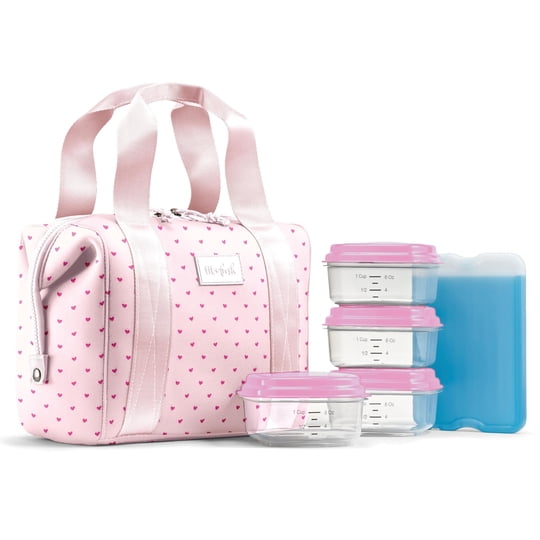 Bolsa De Almuerzo Fit & Fresh 25 cm Con Bolsa De Hielo Y Recipientes
