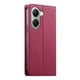 thumbnail image 3 of Funda Tipo Cartera de Cuero Sintético para XIAOMI POCO x7Pro Bloqueo RFID, con Ranuras para Tarjetas y Bolsillo para Efectivo, Cierre Magnético Fuerte Rojo, 3 of 4