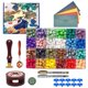 thumbnail image 1 of Kit de sellos de cera Iteryou 630 piezas, 24 colores, set de regalo, 1 of 6