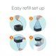 thumbnail image 4 of Paquete de 2 Recargas Jumbo Cuadradas para Bolsa de Desechos Diaper Genie, 4 of 9