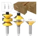 thumbnail image 2 of Fresa Madera Puerta Vastago De ½ Tupi 3pcs, 2 of 3