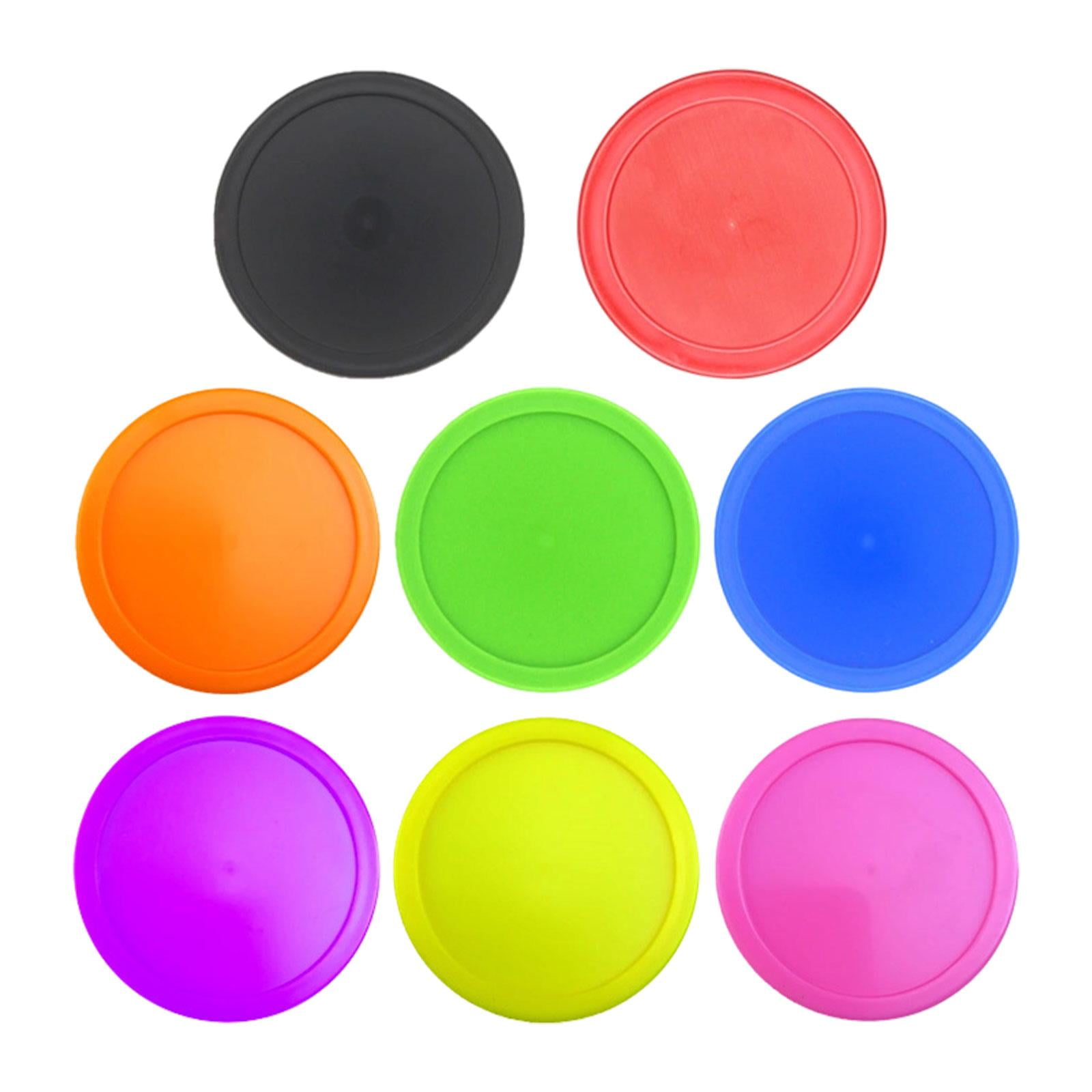 Ioensy - 8 Discos De Hockey De Aire Para Niños, Mesa De Hockey De Aire Para Deportes, Cumpleaños Y Hogar.