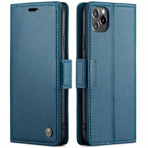 Caseme Tipo Cartera Iphone 11 Pro Max Con Cierre Magnético, Rfid, Tarjetero, Soporte, Carga Inalámbrica
