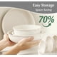 thumbnail image 3 of Set De Utensilios De Cocina 17 Ollas Y Sartenes Antiadherentes Color Blanco, 3 of 8