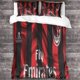 thumbnail image 3 of A.C. Milan Printed Duvet Cover Set Super Club Children Teenage Boys Bedding Set, Room Decoration, 3 of 3
