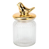 Genérico - Set 2 Tarro Transparente Diseño Animal Almacenamiento Jhn