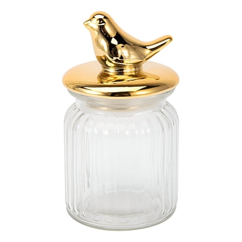 Genérico - Set 2 Tarro Transparente Diseño Animal Almacenamiento Jhn