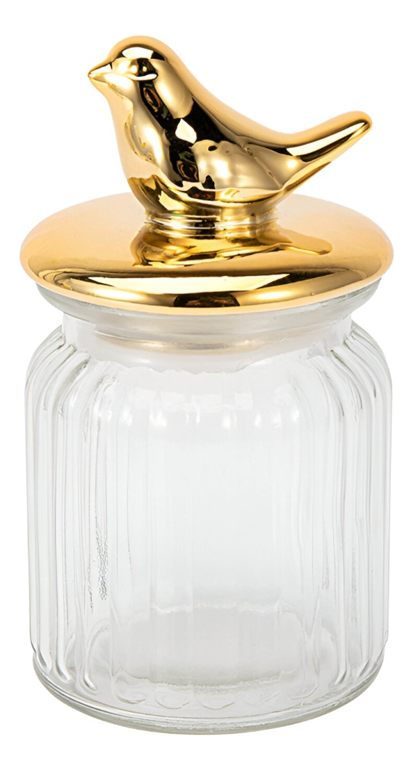 Genérico - Set 2 Tarro Transparente Diseño Animal Almacenamiento Jhn