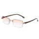 thumbnail image 1 of Gafas de presbicia con zoom inteligente y antiluz azul, sin marco y con doble luz para calle, 1 of 5