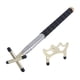 thumbnail image 4 of Billar Pool Cue Bridge Stick Cabeza De Puente Extraíble 2 Piezas Low Cross Head, 4 of 5