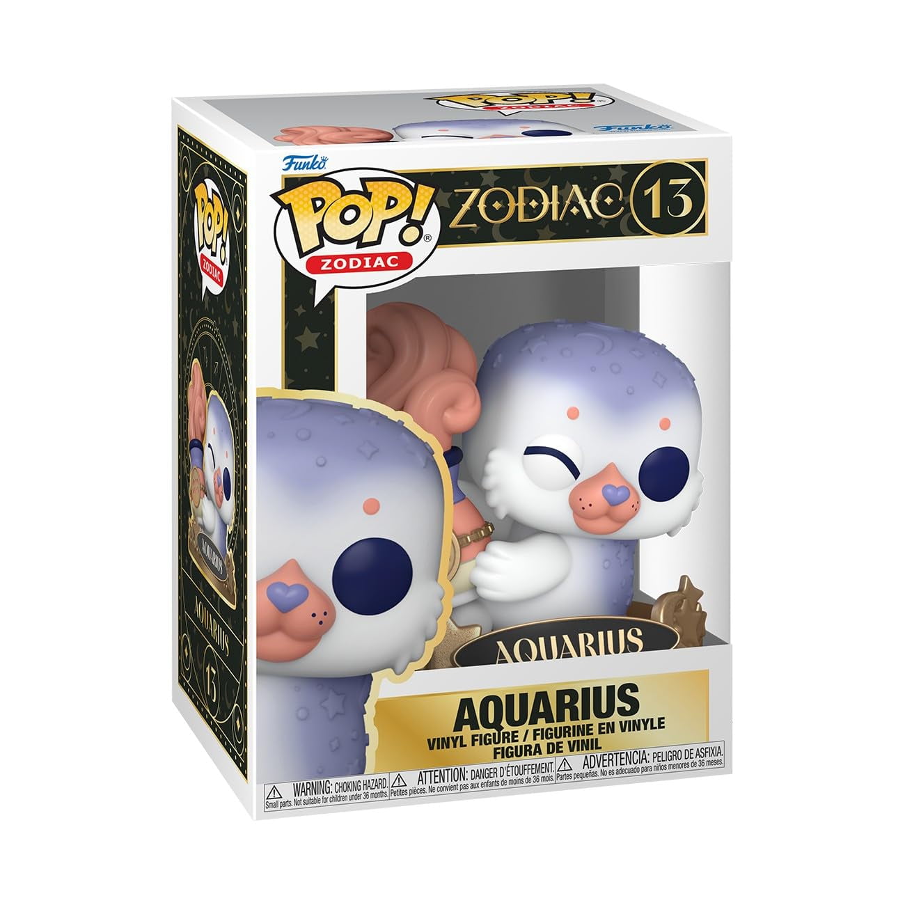 Figura De Vinilo Funko Pop! Coleccionable Zodiac Aquarius, 9,5 Cm