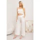 thumbnail image 2 of Pantalon Palazzo Mujer Verano Casual Pretina Alta Linea 3009, 2 of 3