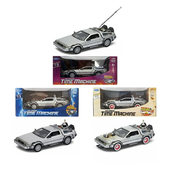 Pack 3 Autos Colección Back To The Future
