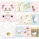 thumbnail image 1 of Tarjetas de boda AUDREE, paquete de 10, 5×7, foil dorado, 1 of 6