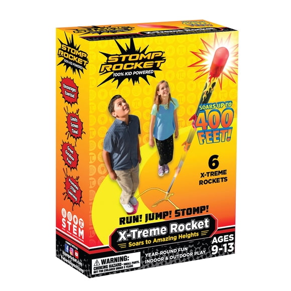 Lanzacohetes Stomp Rocket X-Treme de alto rendimiento