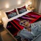 thumbnail image 1 of ATEEZ MinGi Passion Stage Duvet Cover Set Digital Print 3pcs AllSeason Comfortable & Breathable, 1 of 1