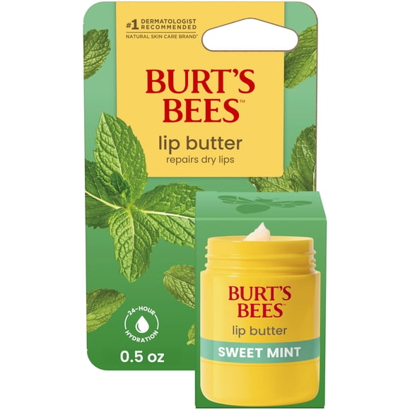 Crema labial Burt's Bees Sweet Mint de 15 ml que repara los labios secos