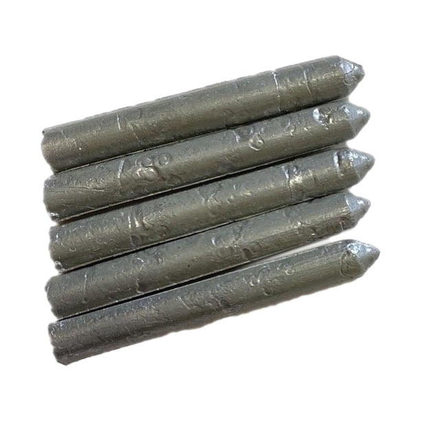 Varillas de soldadura, Varilla de soldadura con núcleo de polvo, Fácil de fundir, Varillas de soldadura, Tiras de soldadura para tubería de PVC, Tanqu 5 piezas