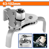 Llave Araña Para Filtro De Aceite 1/2 - 3/8 63-102 Mm Wadfow