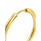 thumbnail image 4 of Aros Argolla Tubo 15mm Oro 18k 2.10gr Clásicas Regalo Mujer Dorado, 4 of 7