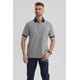 thumbnail image 1 of Polera Hombre Cuello Contraste Gris, 1 of 4