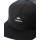 thumbnail image 3 of Gorra RVCA Ajustable Snapback Estilo Camionero Negra Talla Única, 3 of 4
