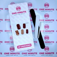 One Minute - Uñas Gel Semicuradas Diseño 246