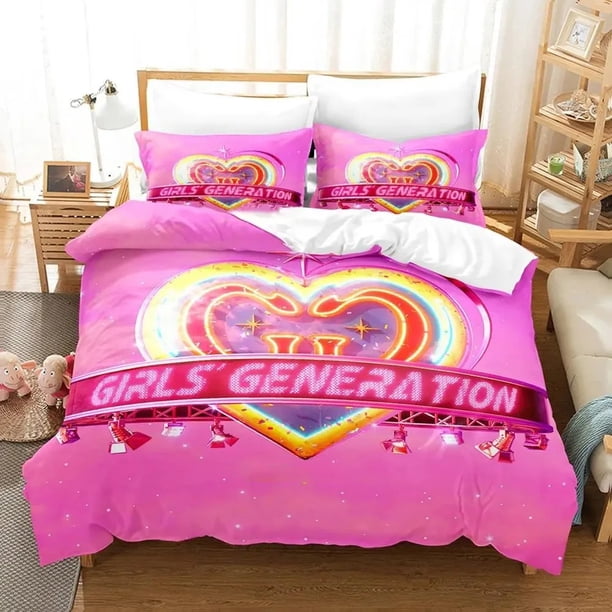 Kpop Girls Generation Bedding Set Duvet Cover Bed Set Quilt Cover Pillowcase Comforter Boys Adult Bedding Set