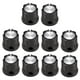 thumbnail image 1 of Botones De Perillas De Tono Negro De 10 Piezas Para Piezas De Amplificadores De Bajo De Guitarra Eléctrica, 1 of 3
