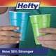 thumbnail image 4 of Vasos desechables de plástico Hefty Party On, 16 onzas, 100 unidades, 4 of 7