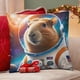 thumbnail image 4 of Capibara Fundas de almohada de terciopelo con tema, regalos de funda de almohada, decoración para el hogar, cojín de lanzar, regalo de cumpleaños para fans y parejas.50*50cm., 4 of 6